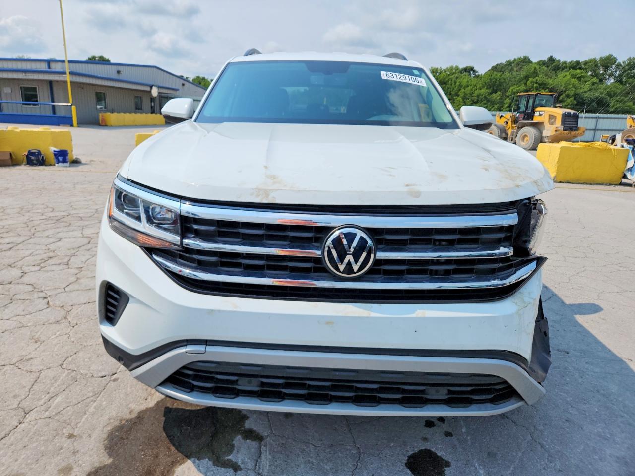 2023 Volkswagen Atlas Se White vin: 1V2HR2CA5PC516418