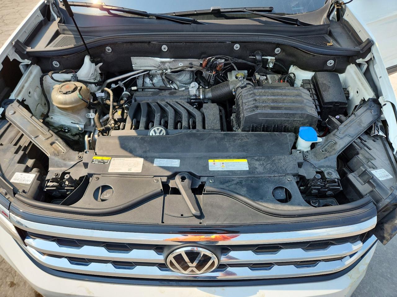 2023 Volkswagen Atlas Se White vin: 1V2HR2CA5PC516418