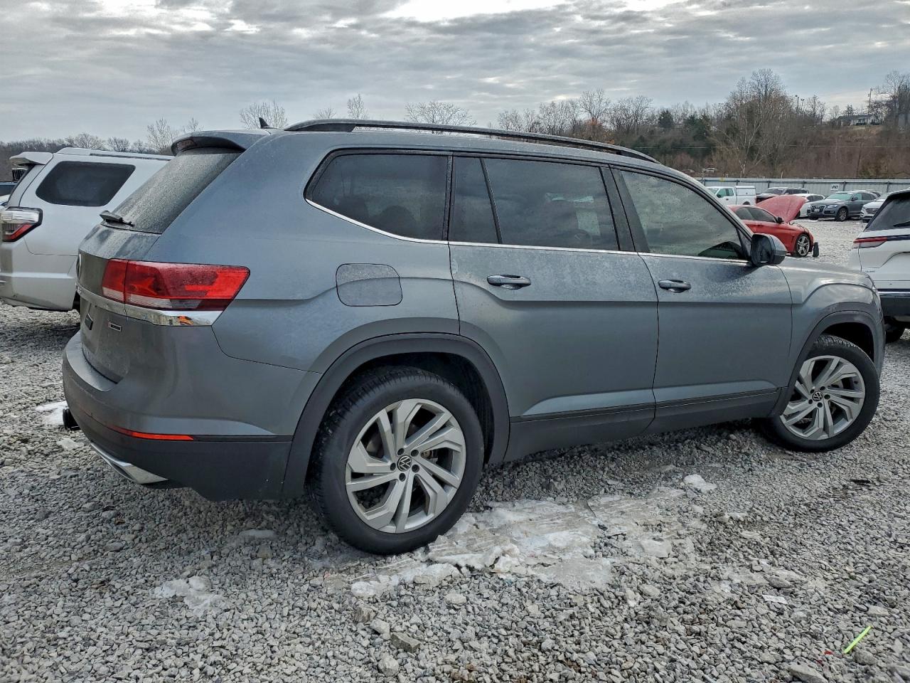 2022 Volkswagen Atlas Se Gray vin: 1V2HR2CA7NC544802