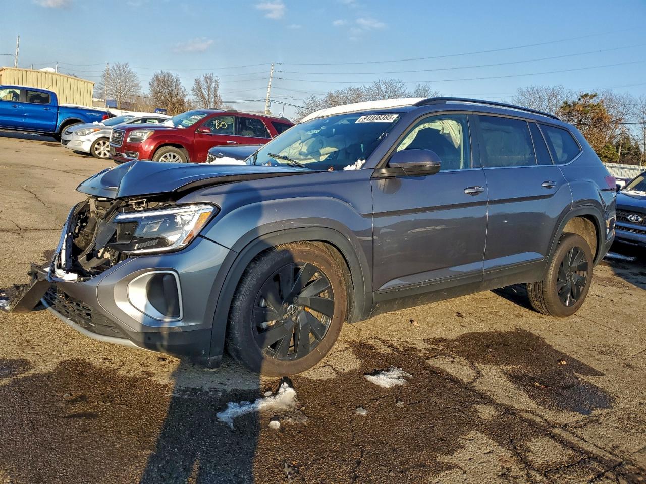 2025 Volkswagen Atlas Se Charcoal vin: 1V2HR2CA7SC522634