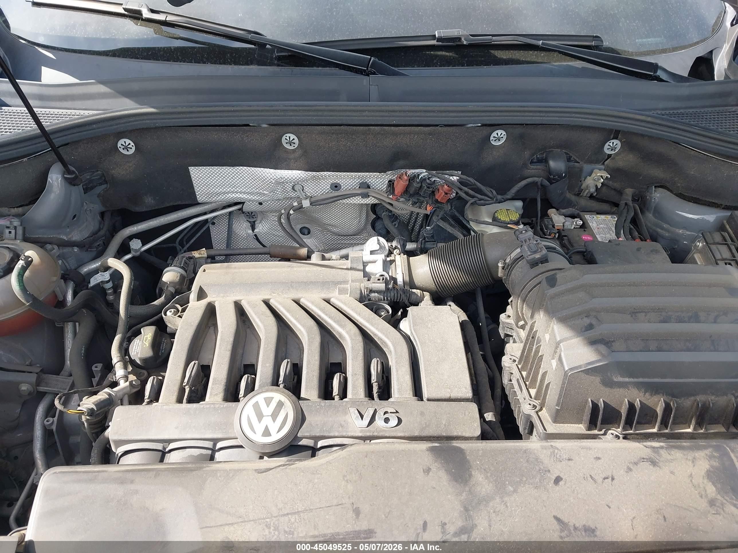 2021 Volkswagen Atlas Cross Sport 3.6l V6 Se W/technology Серый vin: 1V2JE2CA0MC232235
