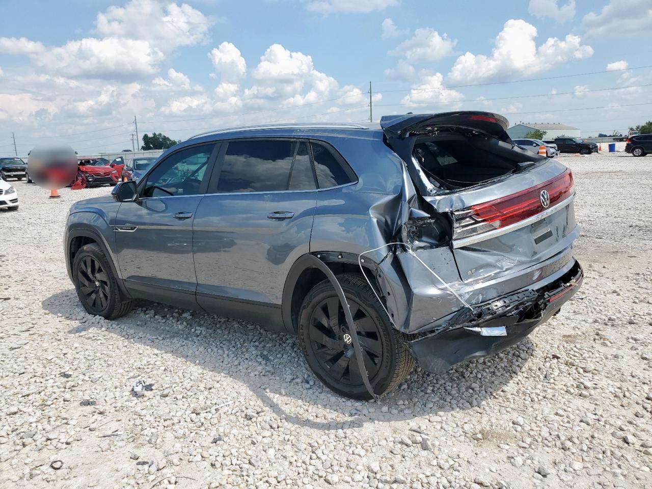 2025 Volkswagen Atlas Cross Sport Se Gray vin: 1V2JE2CA4SC204399