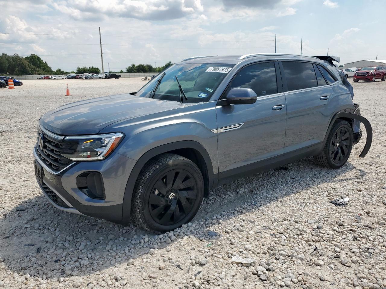 2025 Volkswagen Atlas Cross Sport Se Gray vin: 1V2JE2CA4SC204399