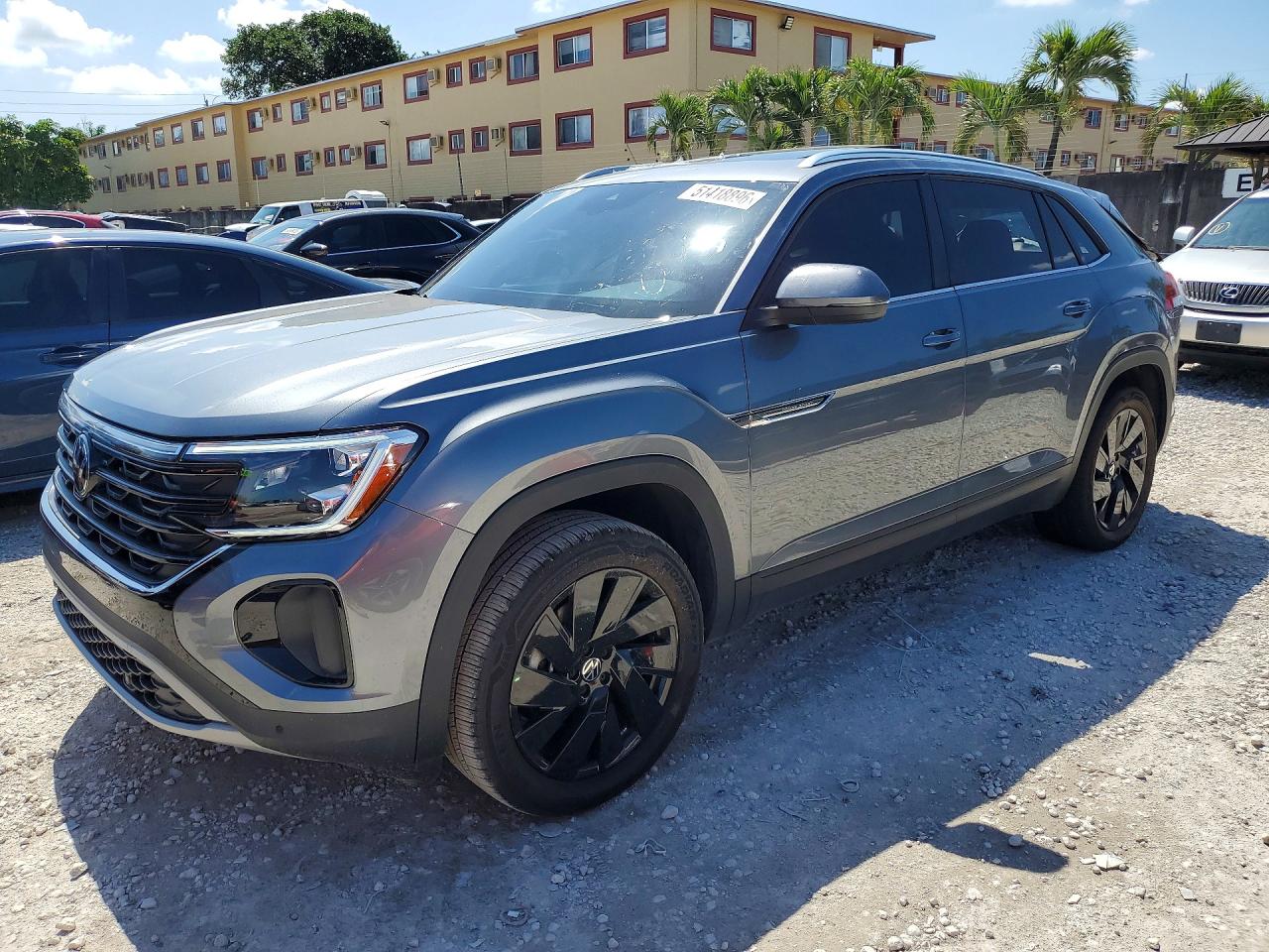 2025 Volkswagen Atlas Cross Sport Se Gray vin: 1V2JE2CA6SC204873