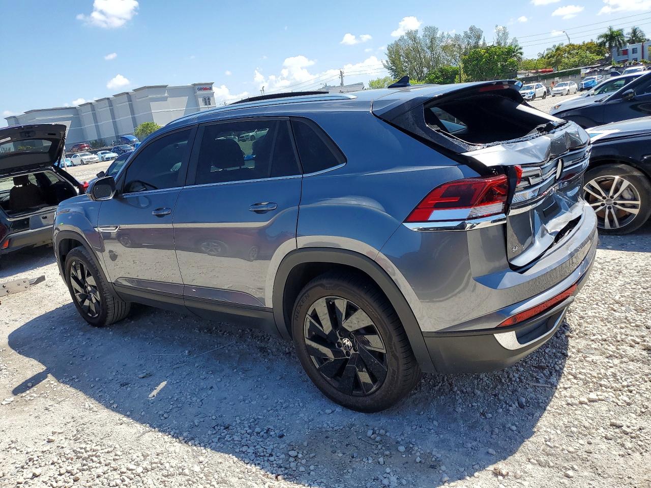 2025 Volkswagen Atlas Cross Sport Se Gray vin: 1V2JE2CA6SC204873