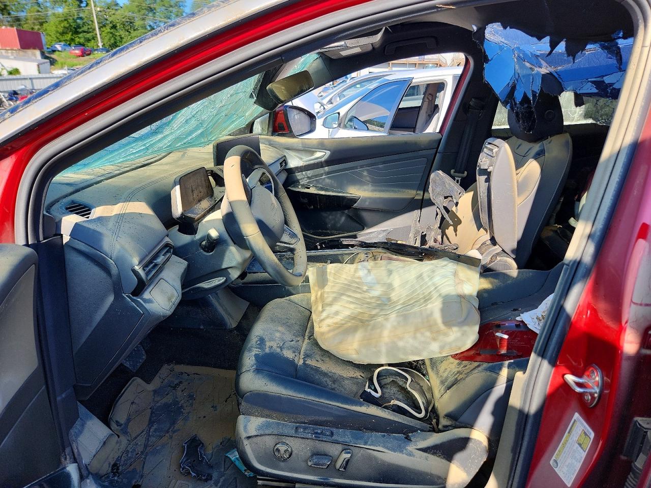 2023 Volkswagen Id.4 Pro S Plus Red vin: 1V2JNPE86PC050955