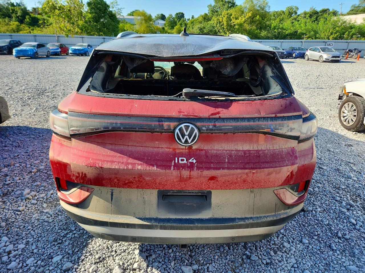 2023 Volkswagen Id.4 Pro S Plus Red vin: 1V2JNPE86PC050955