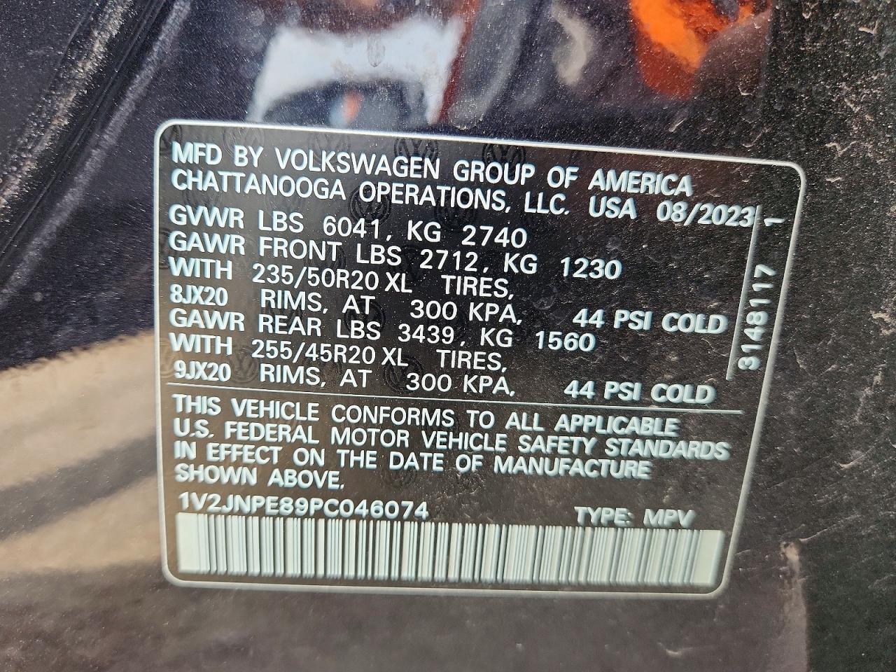 2023 Volkswagen Id.4 Pro S Plus Black vin: 1V2JNPE89PC046074