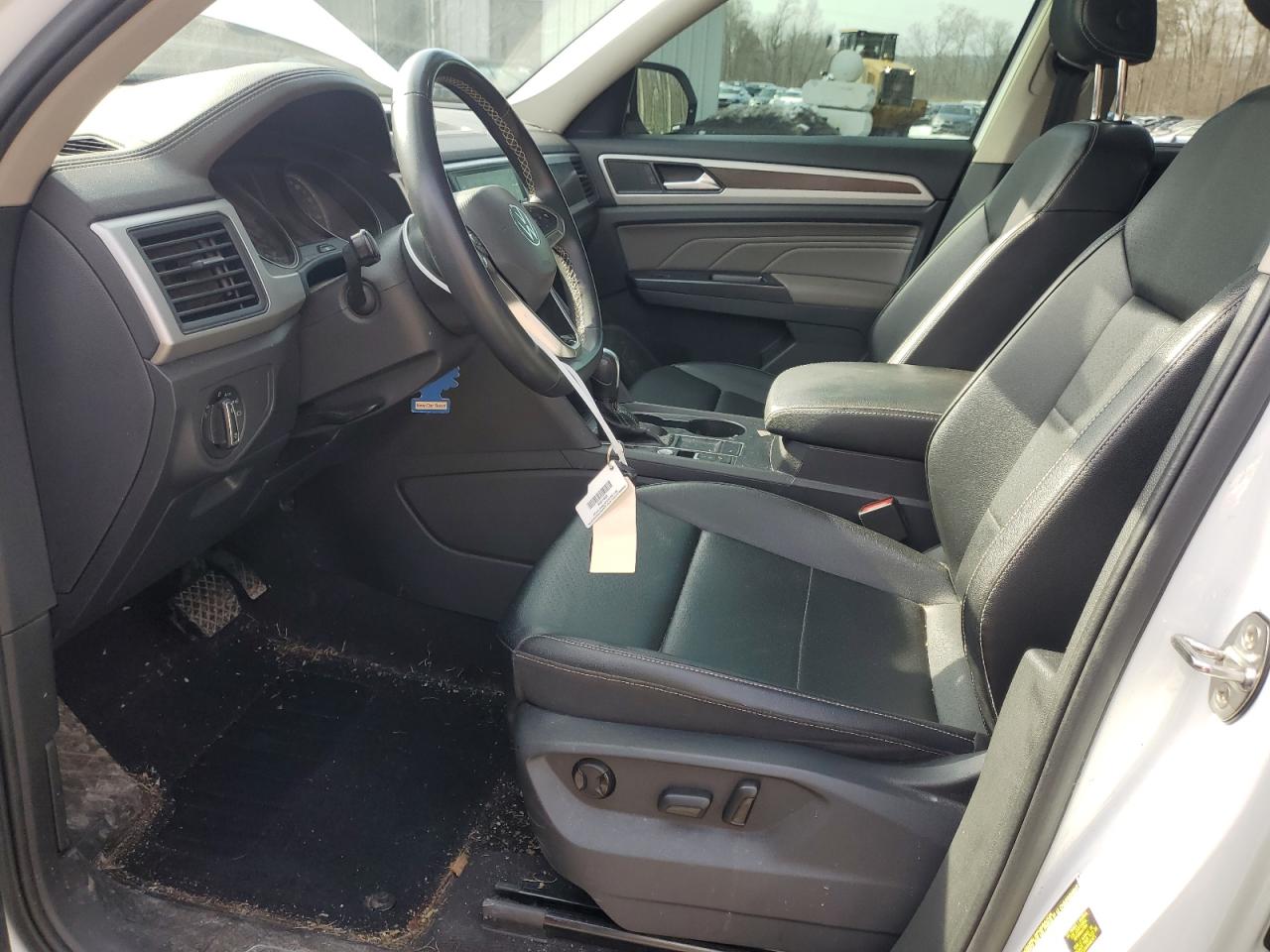 2021 Volkswagen Atlas Se White vin: 1V2JP2CA5MC548871