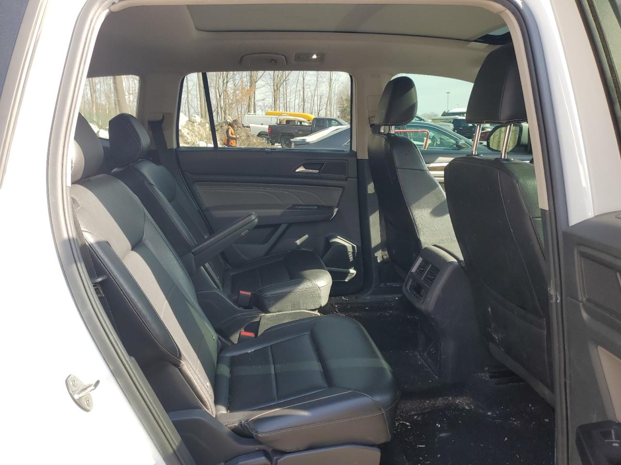 2021 Volkswagen Atlas Se White vin: 1V2JP2CA5MC548871