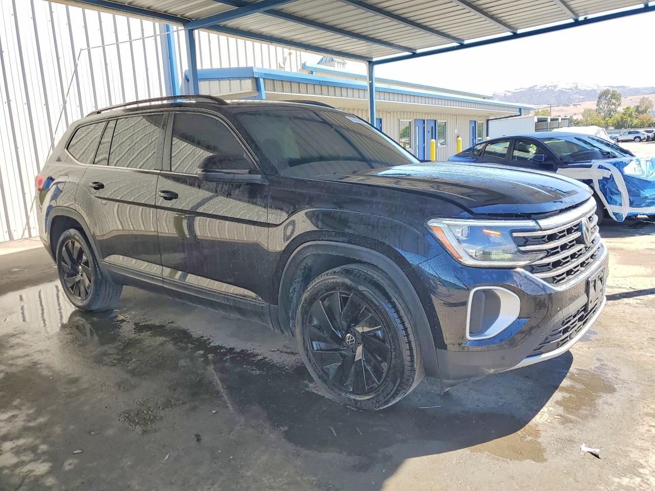 2024 Volkswagen Atlas Se Black vin: 1V2JR2CA0RC539111