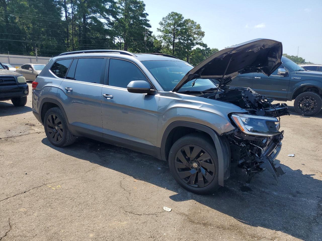 2024 Volkswagen Atlas Se Gray vin: 1V2JR2CA3RC551799