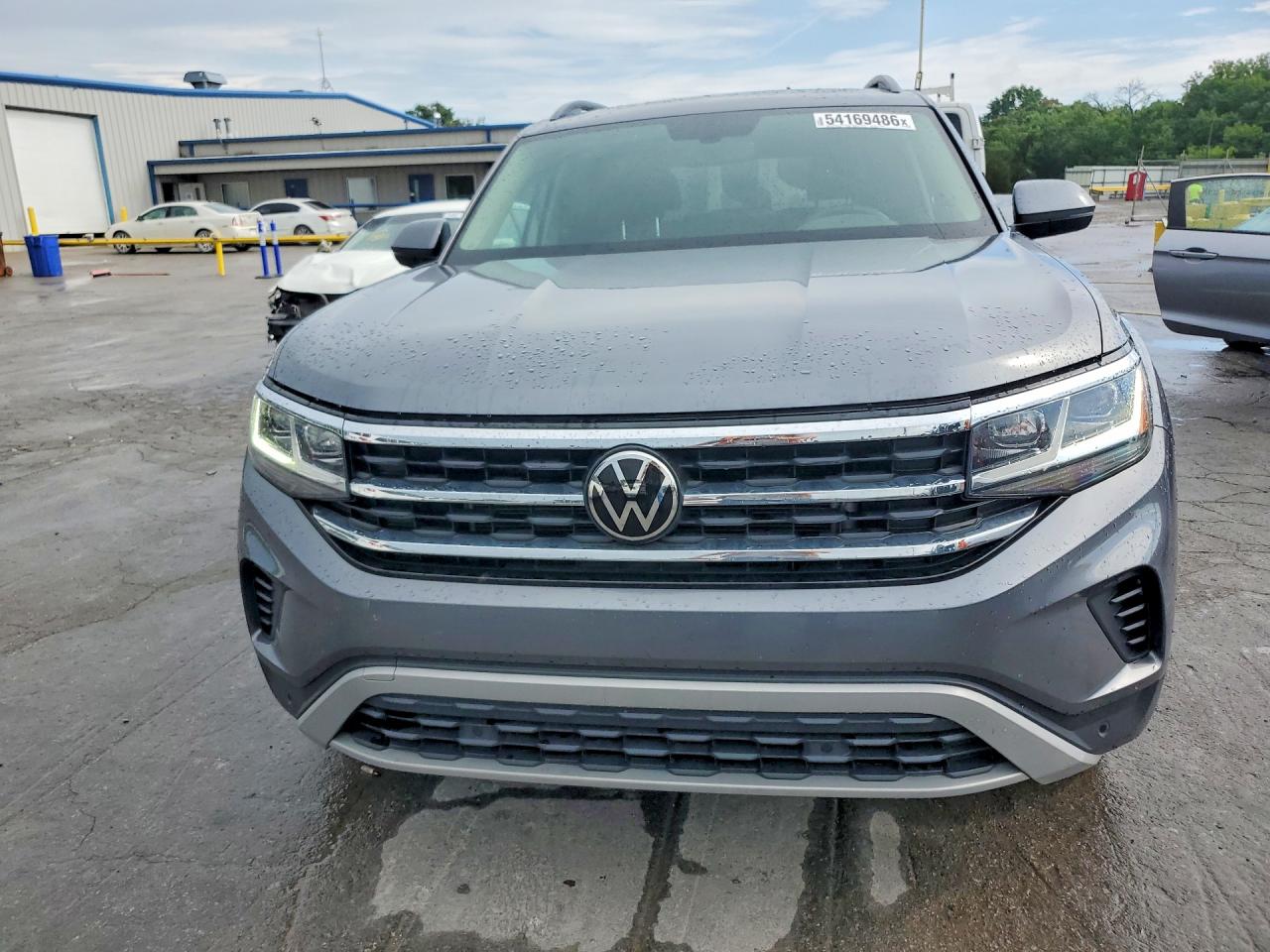 2023 Volkswagen Atlas Se Gray vin: 1V2JR2CA4PC545037