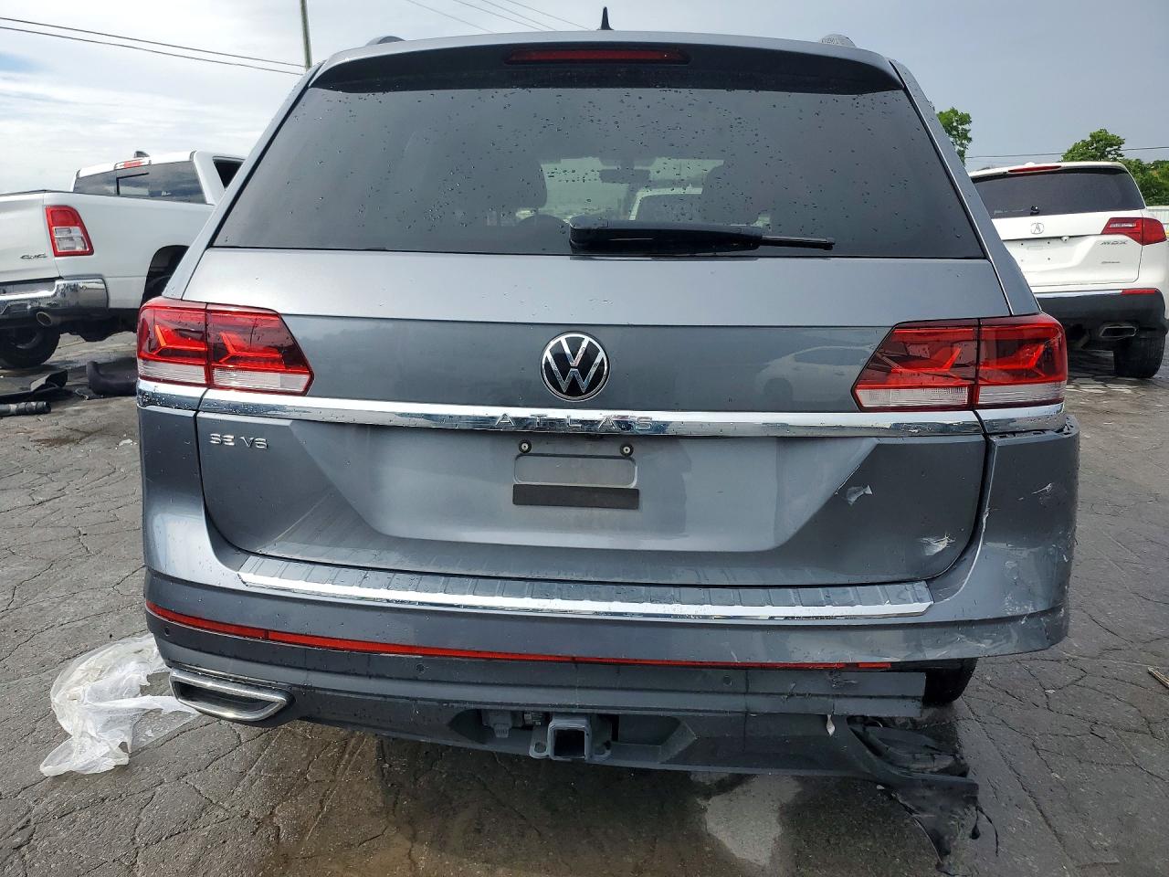 2023 Volkswagen Atlas Se Gray vin: 1V2JR2CA4PC545037