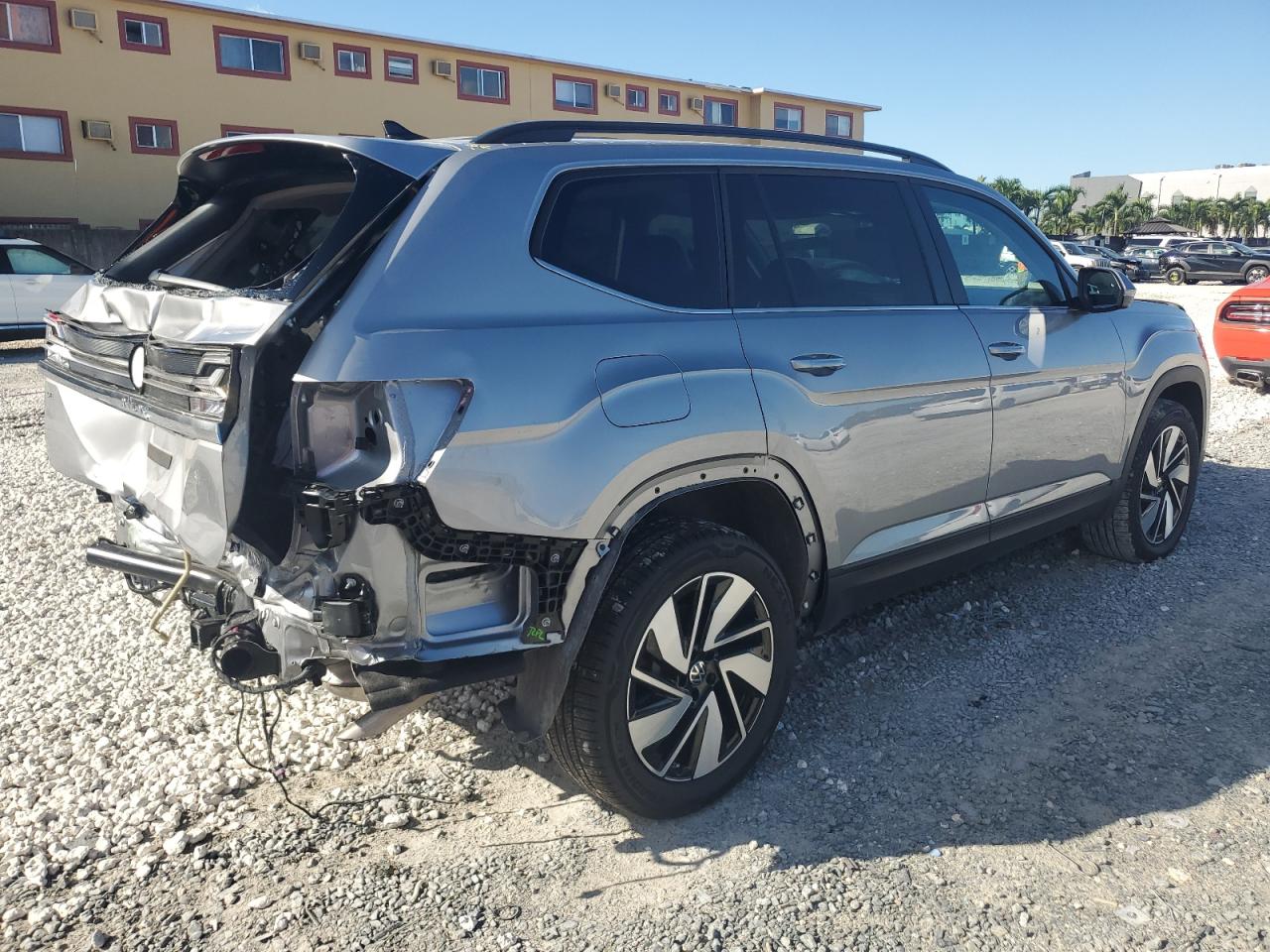 2025 Volkswagen Atlas Se Gray vin: 1V2JR2CA4SC559139