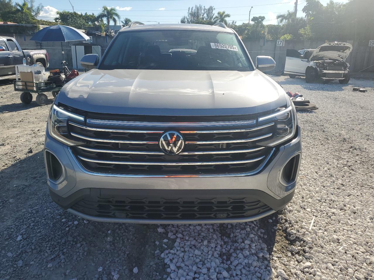 2025 Volkswagen Atlas Se Gray vin: 1V2JR2CA4SC559139