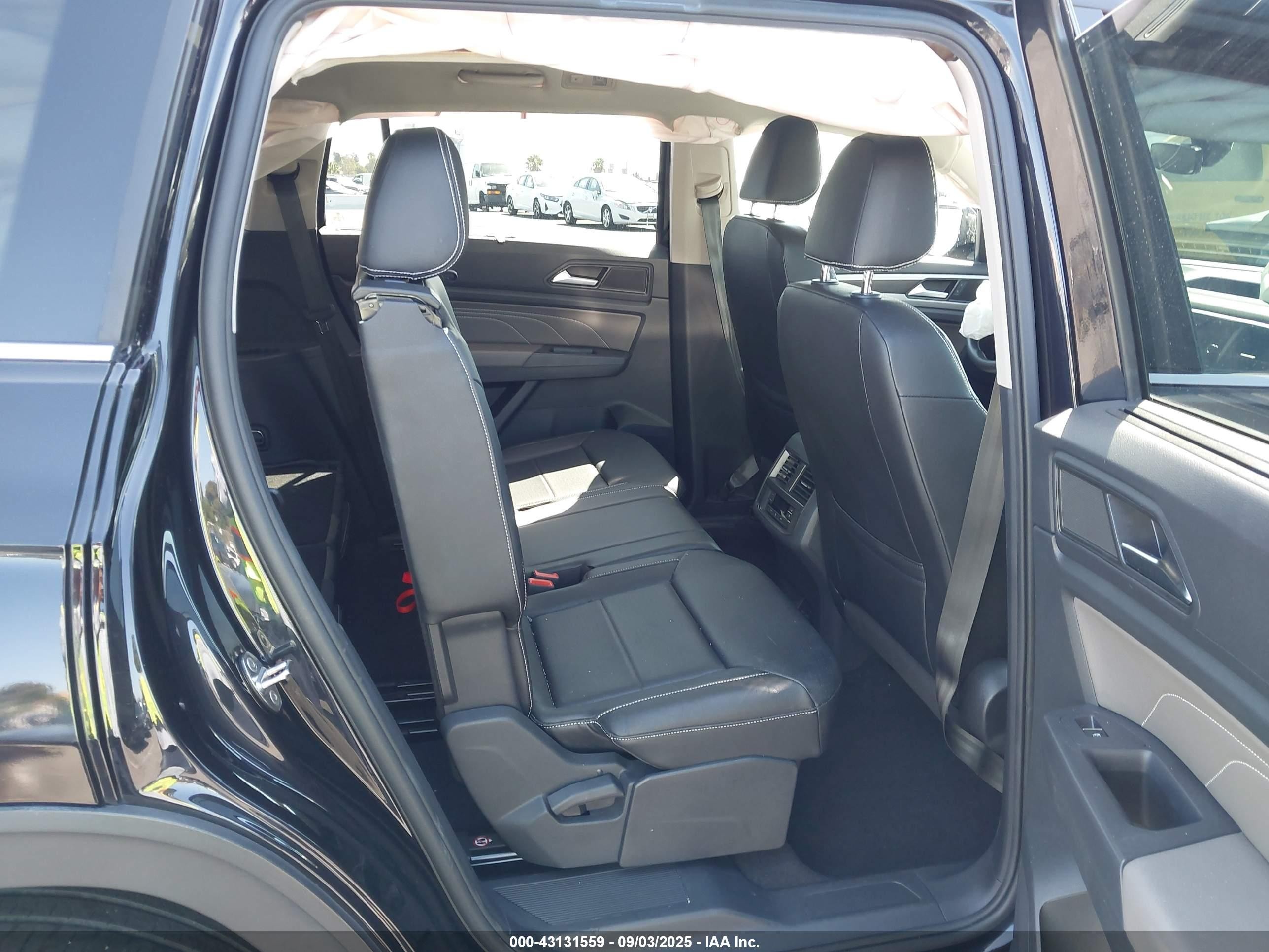 2021 Volkswagen Atlas 3.6l V6 Se W/technology Черный vin: 1V2JR2CA5MC570797