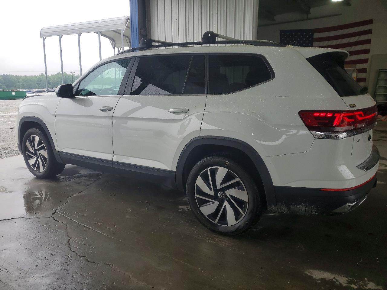 2024 Volkswagen Atlas Se White vin: 1V2JR2CA5RC501969
