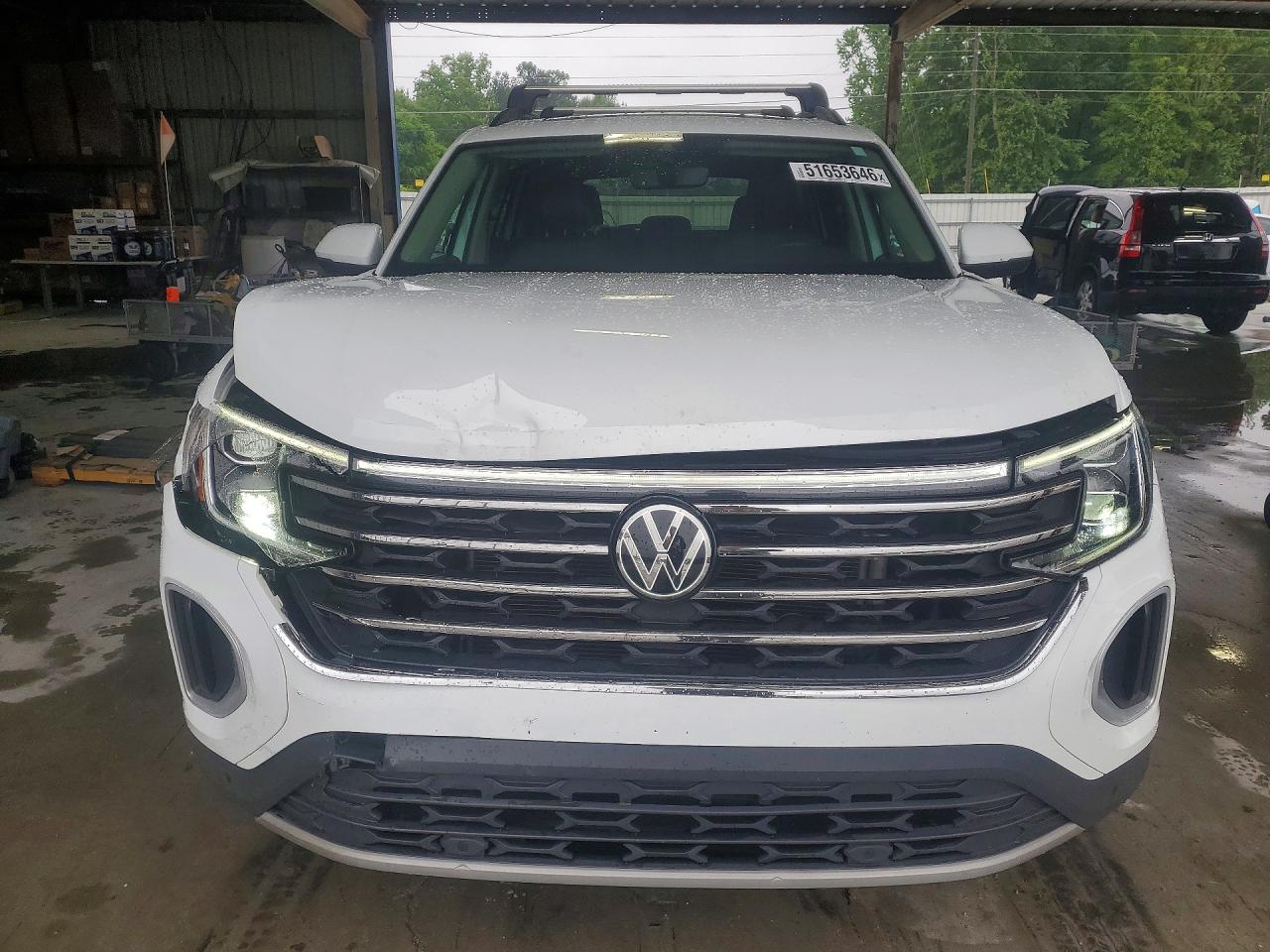 2024 Volkswagen Atlas Se White vin: 1V2JR2CA5RC501969