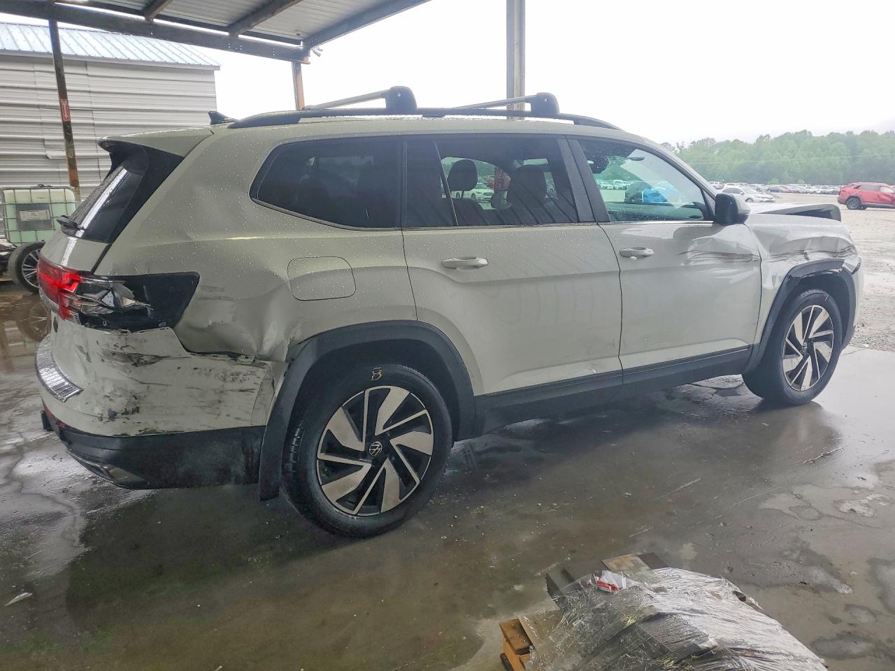 2024 Volkswagen Atlas Se White vin: 1V2JR2CA5RC501969