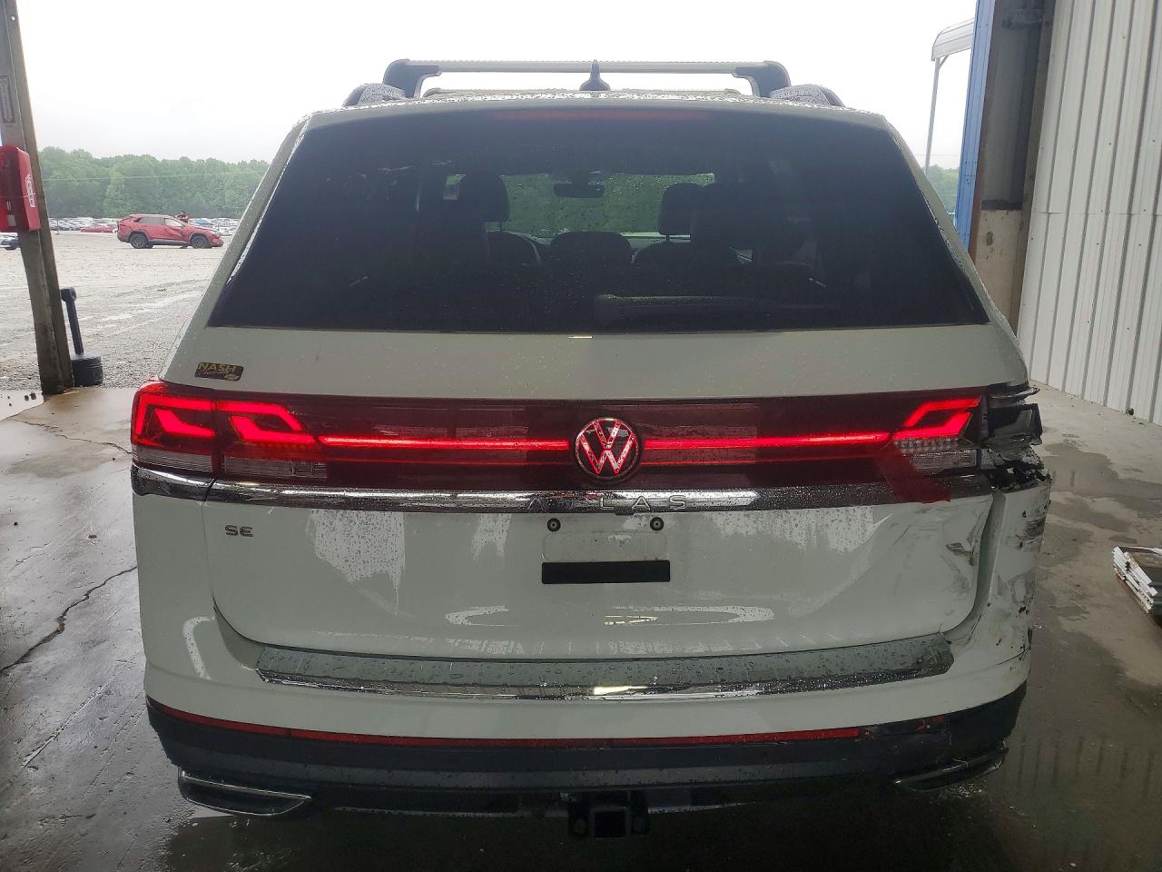 2024 Volkswagen Atlas Se White vin: 1V2JR2CA5RC501969