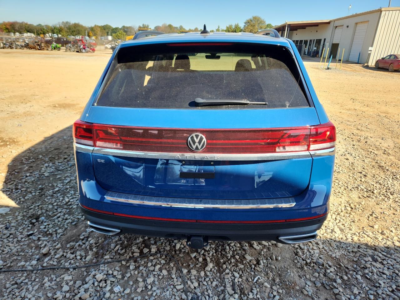 2025 Volkswagen Atlas Se Blue vin: 1V2JR2CA5SC541846