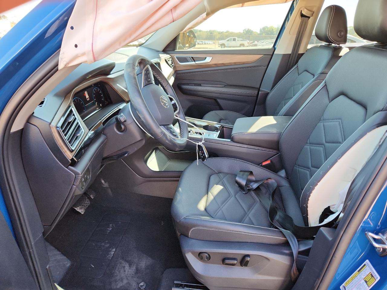 2025 Volkswagen Atlas Se Blue vin: 1V2JR2CA5SC541846