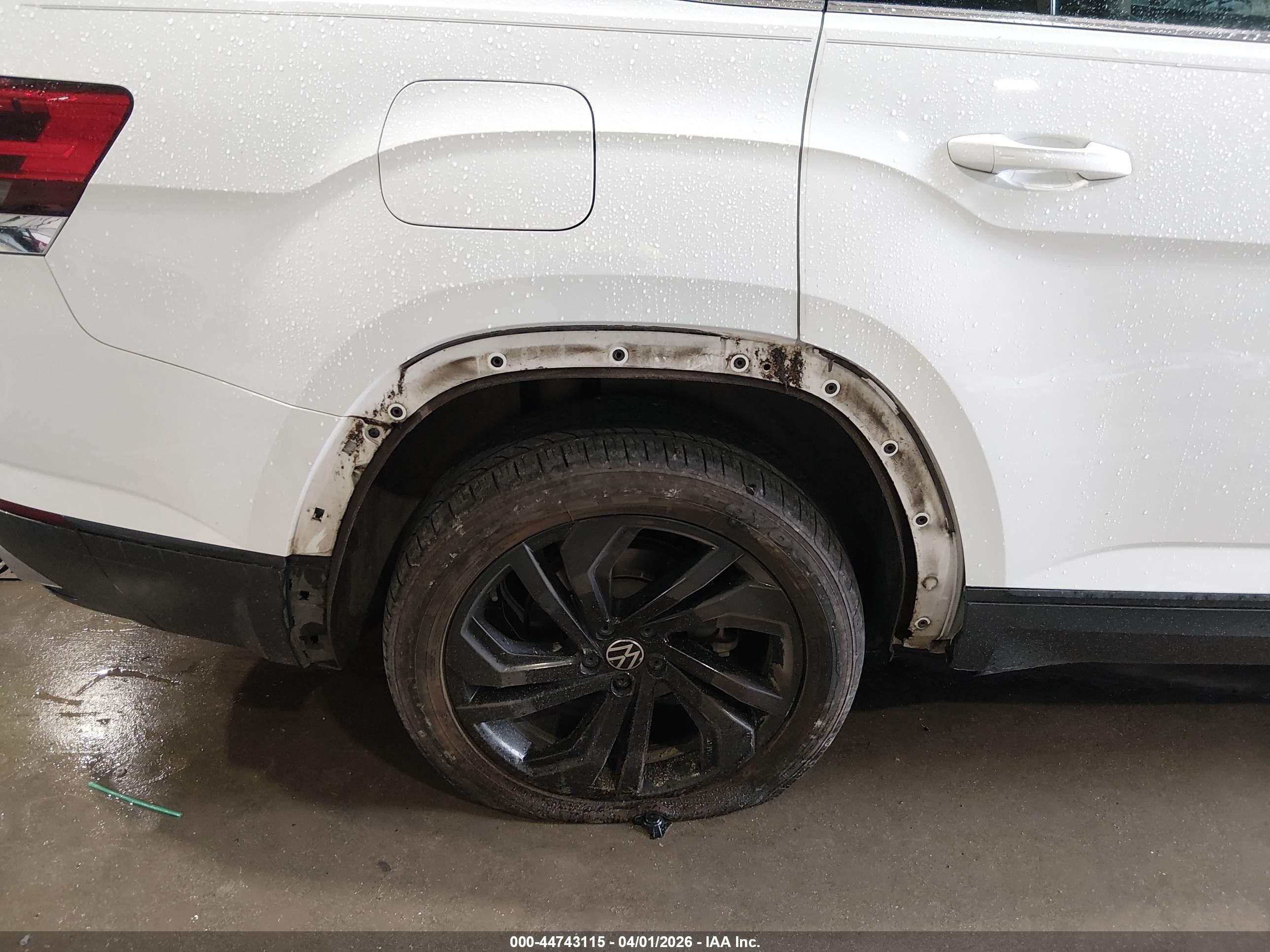 2021 Volkswagen Atlas 3.6l V6 Se W/technology Белый vin: 1V2JR2CA9MC546342