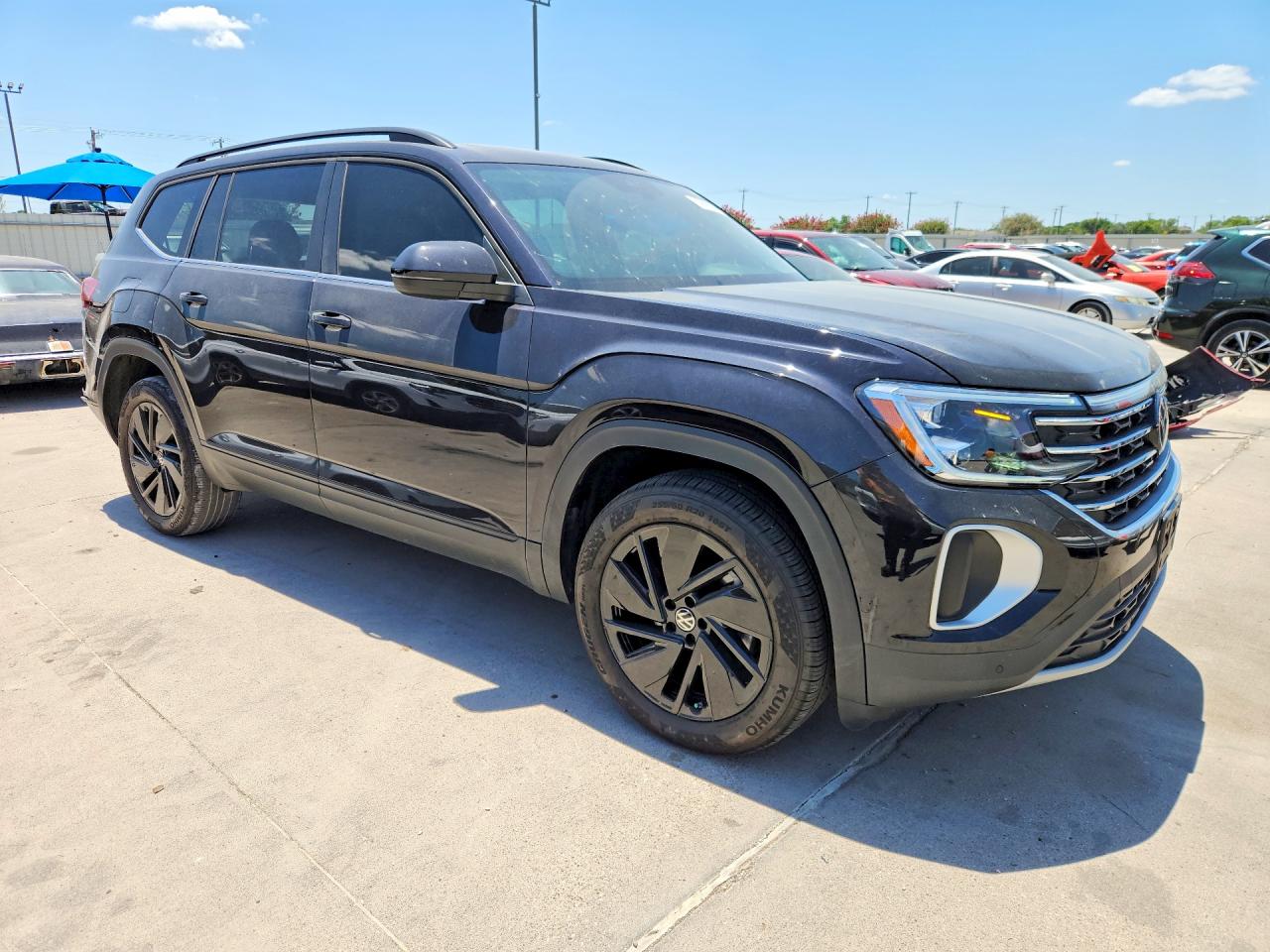 2024 Volkswagen Atlas Se Black vin: 1V2JR2CAXRC612453