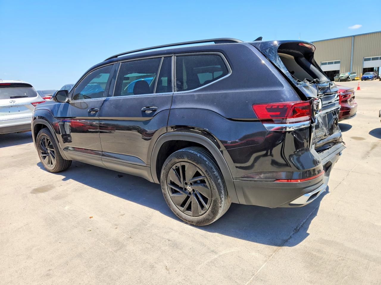 2024 Volkswagen Atlas Se Black vin: 1V2JR2CAXRC612453