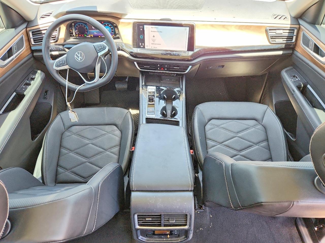2024 Volkswagen Atlas Se Black vin: 1V2JR2CAXRC612453