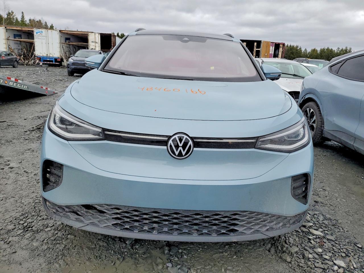 2024 Volkswagen Id.4 Pro S Blue vin: 1V2JSPE83RC019870