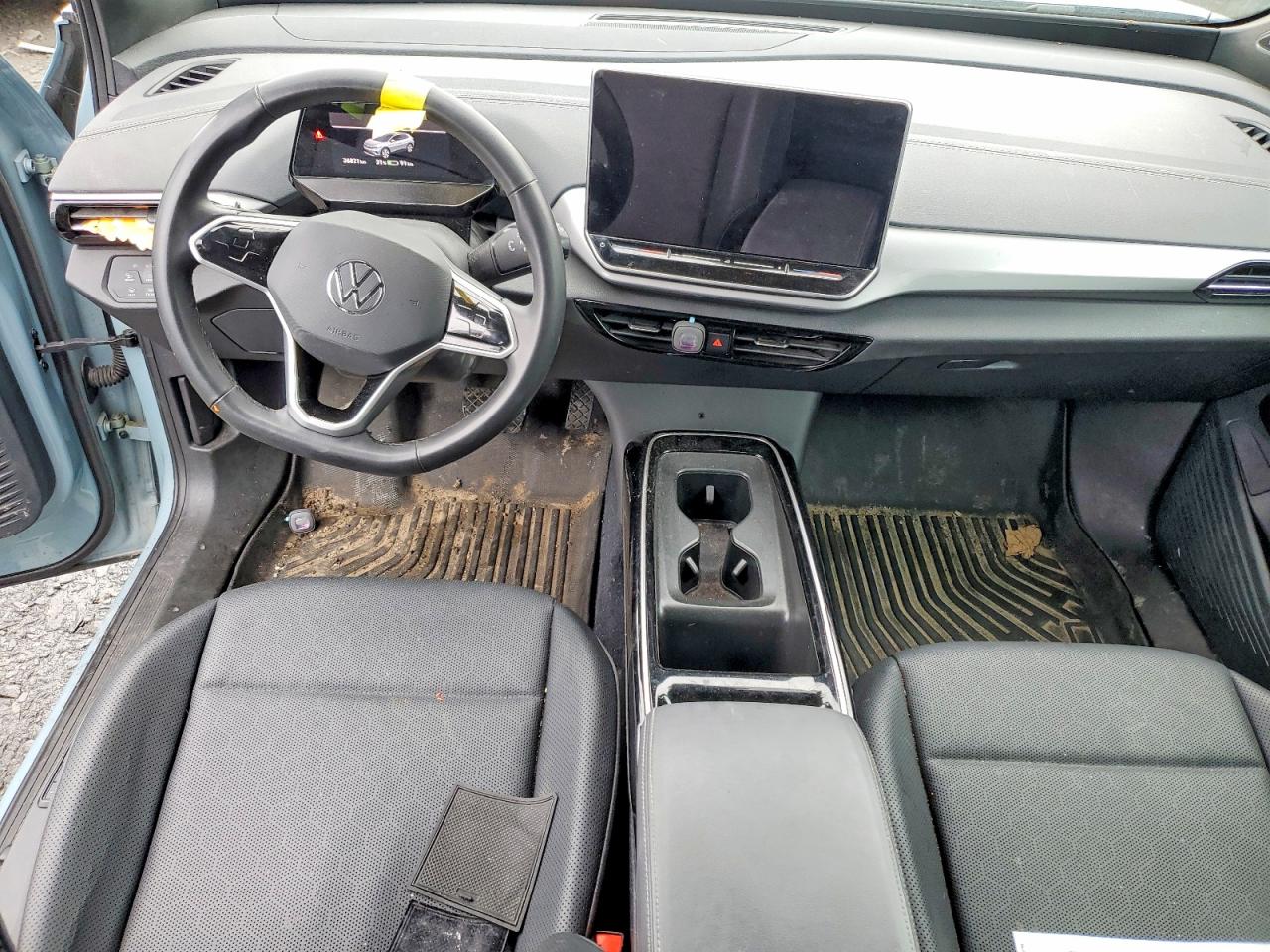 2024 Volkswagen Id.4 Pro S Blue vin: 1V2JSPE83RC019870