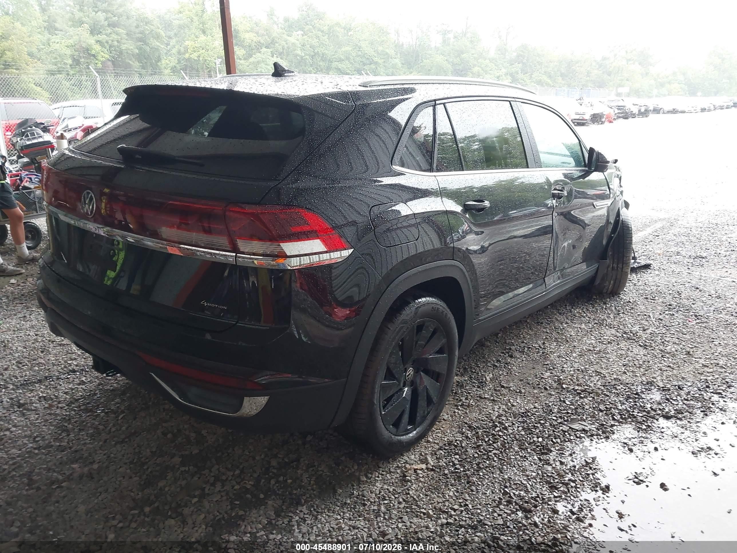 2026 Volkswagen Atlas Cross Sport Se With Technology Black vin: 1V2KC2CA5TC213950