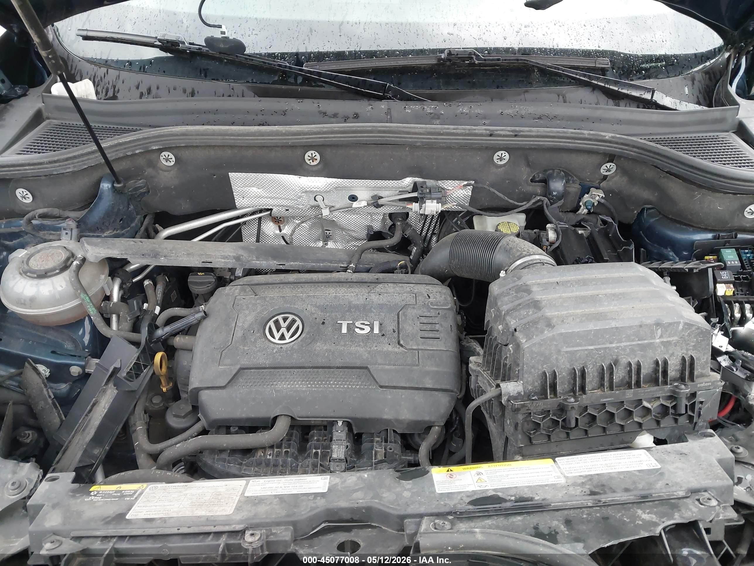 2021 Volkswagen Atlas Cross Sport 2.0t Se W/technology Синий vin: 1V2KC2CA6MC224392