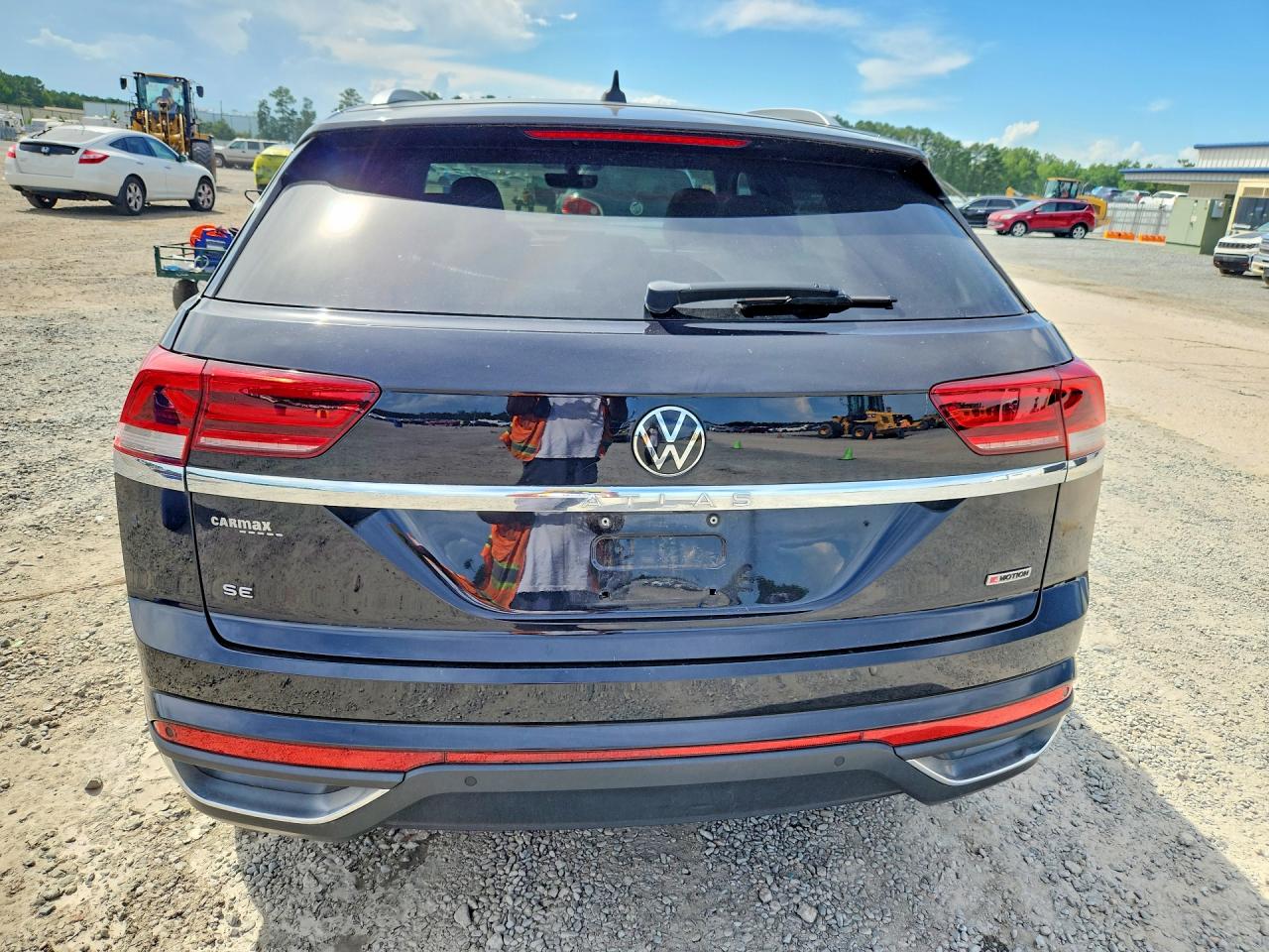 2021 Volkswagen Atlas Cross Sport Se Черный vin: 1V2KC2CAXMC241230