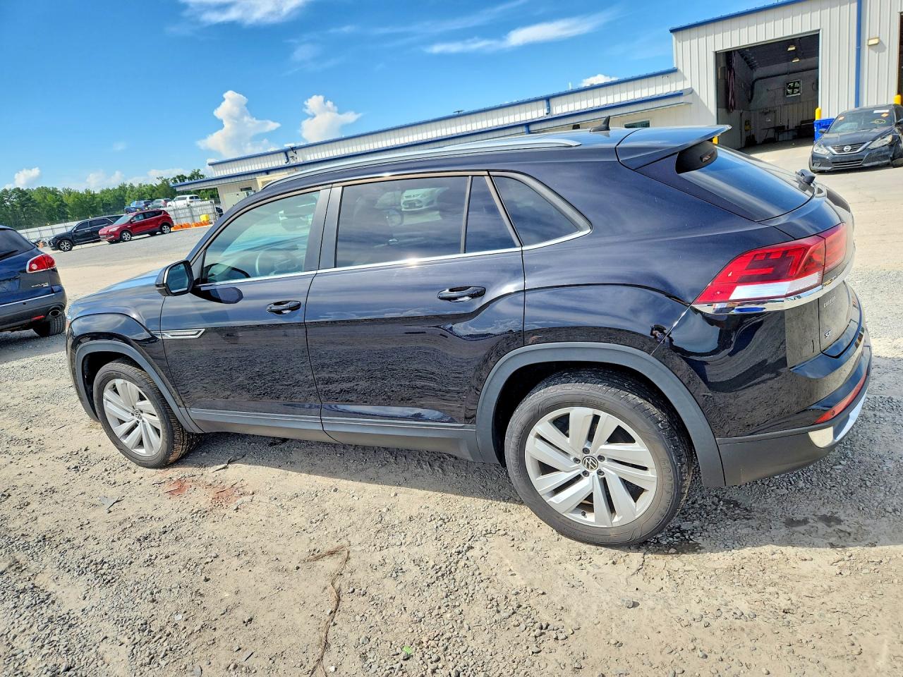 2021 Volkswagen Atlas Cross Sport Se Черный vin: 1V2KC2CAXMC241230