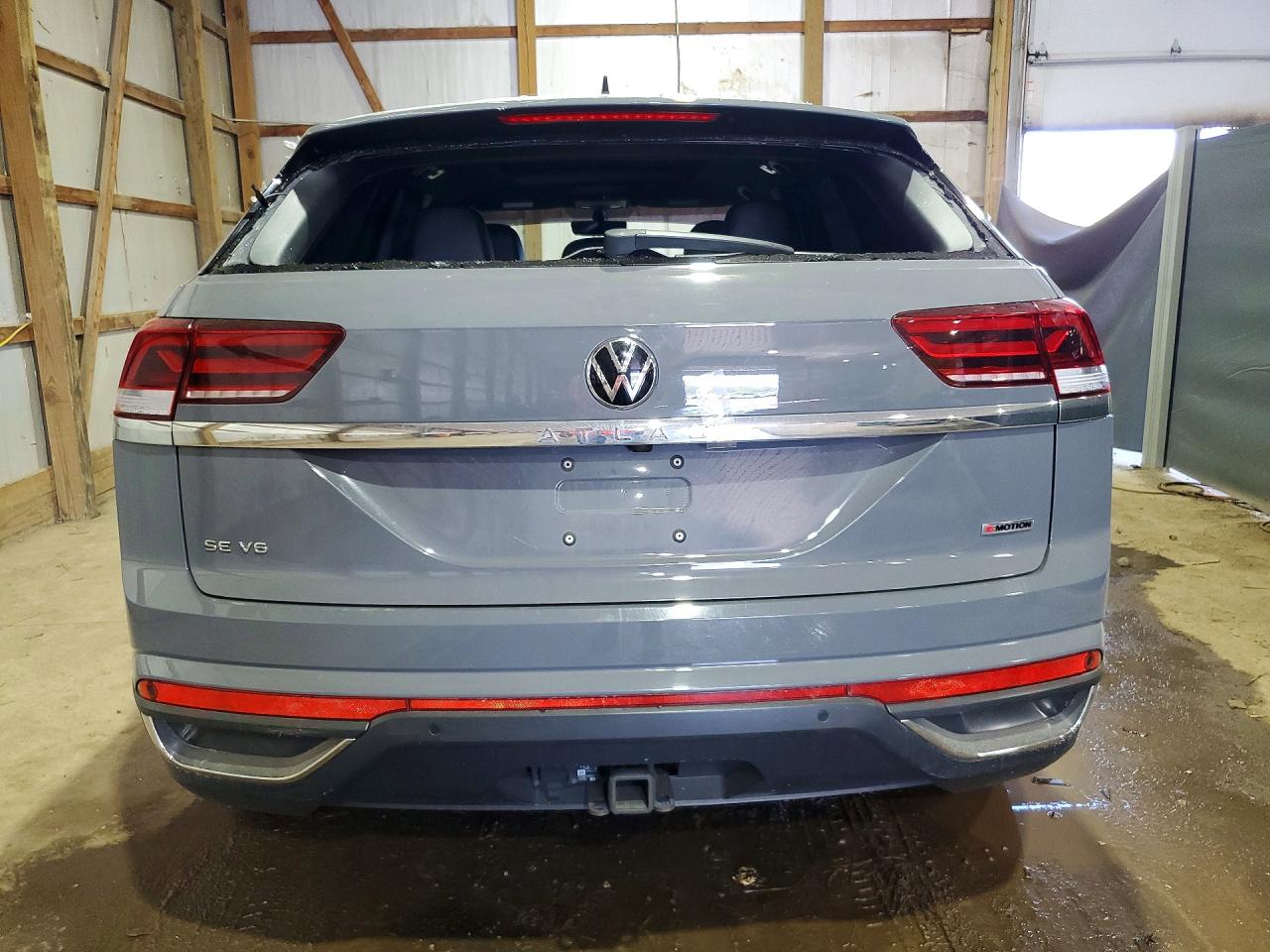 2022 Volkswagen Atlas Cross Sport Se Серый vin: 1V2KE2CA3NC206718
