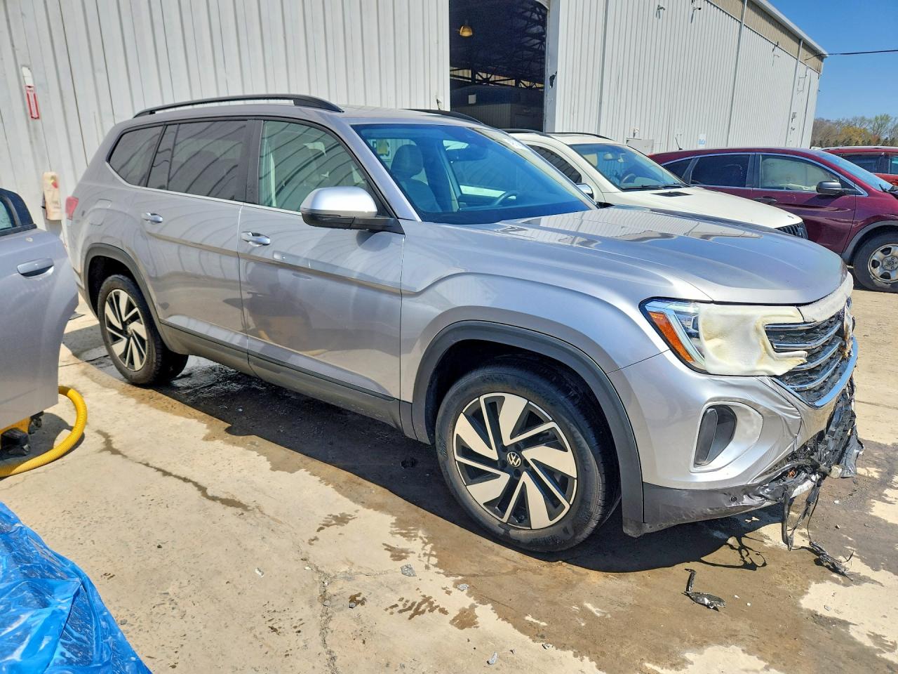 2024 Volkswagen Atlas Se Серебряный vin: 1V2KR2CA1RC526761