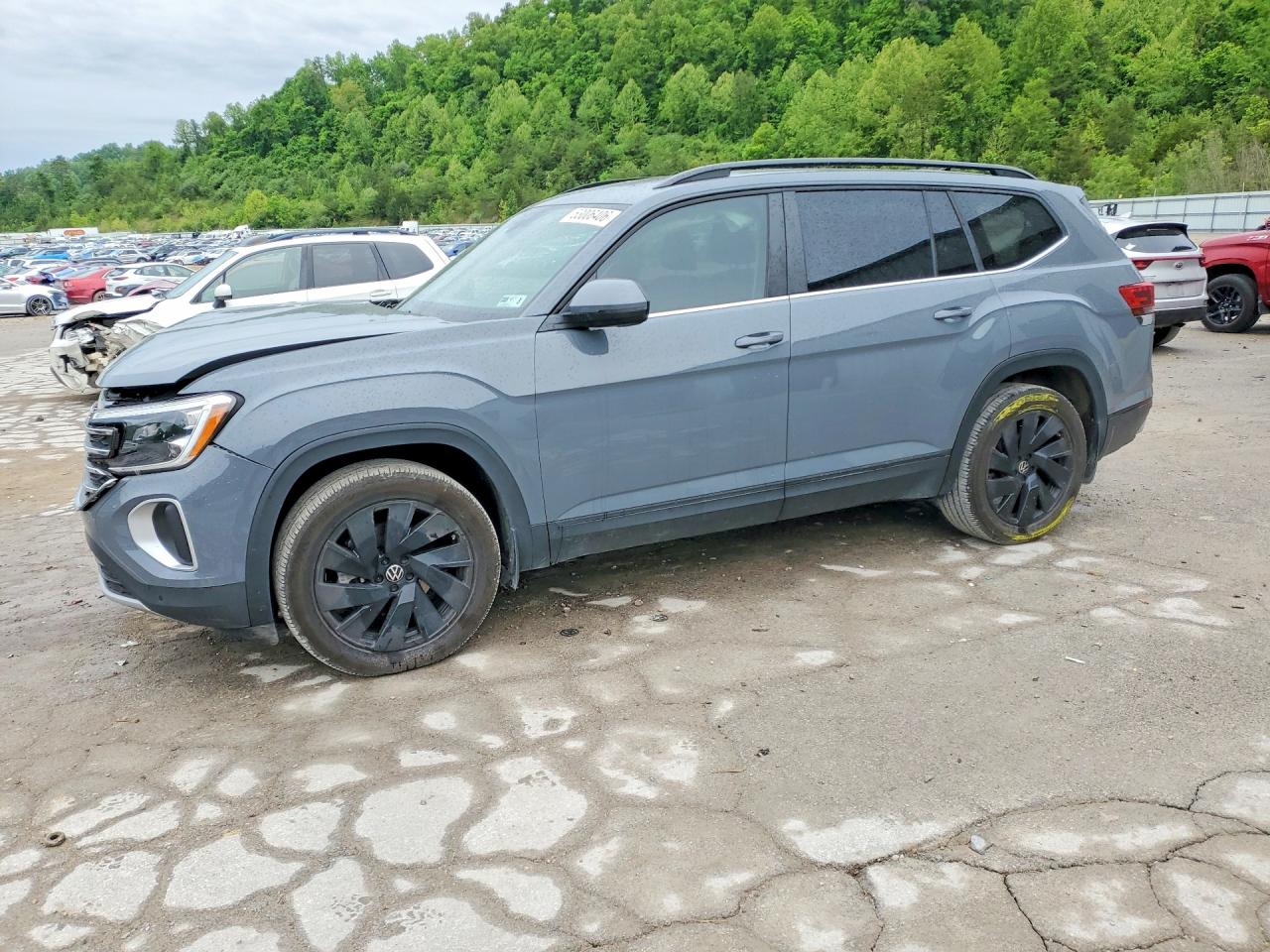 2025 Volkswagen Atlas Se Gray vin: 1V2KR2CA1SC512543