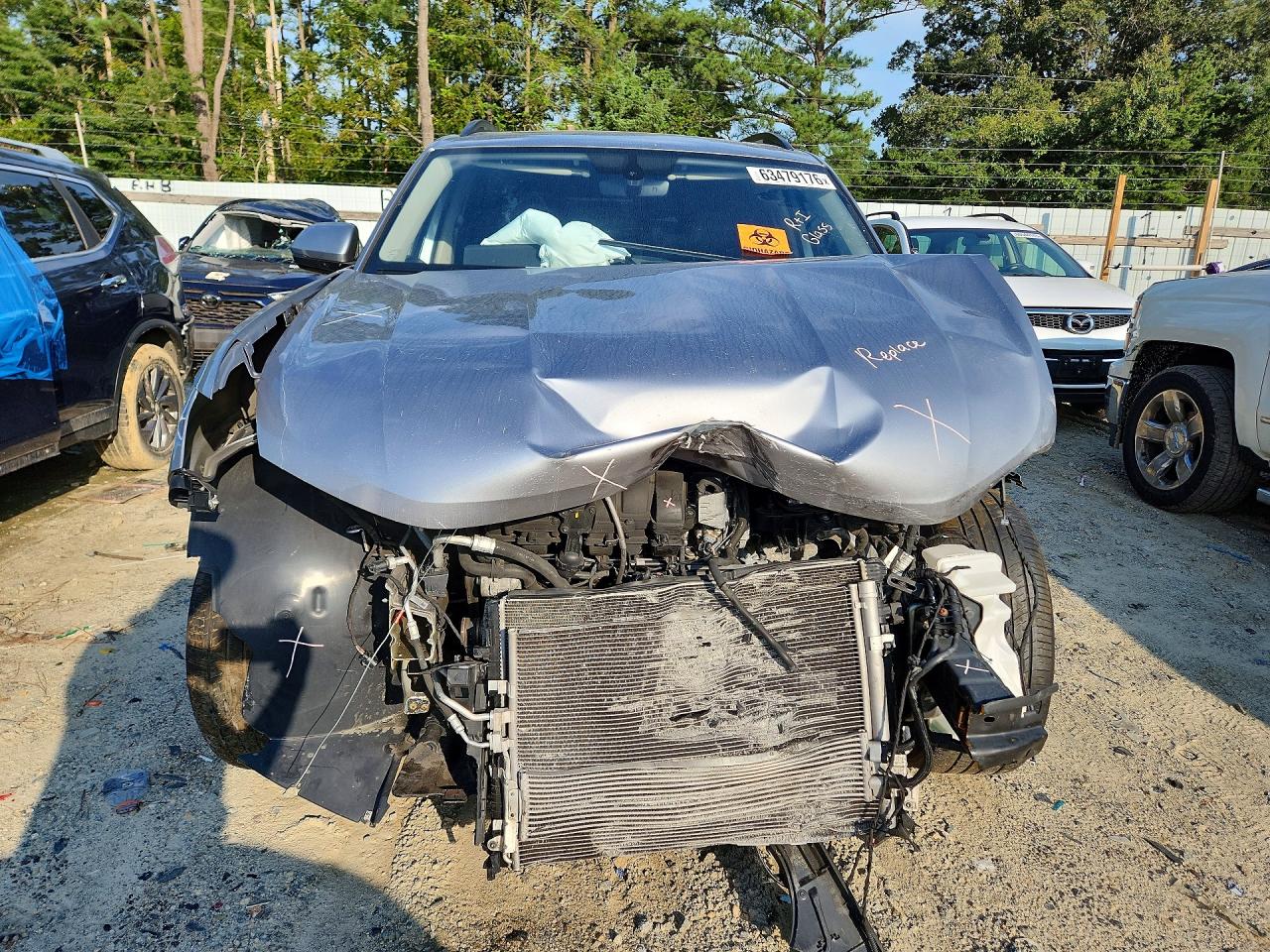 2022 Volkswagen Atlas Se Silver vin: 1V2KR2CA2NC547712
