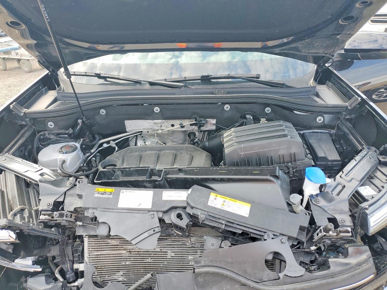 2025 Volkswagen Atlas Se Black vin: 1V2KR2CA2SC554624