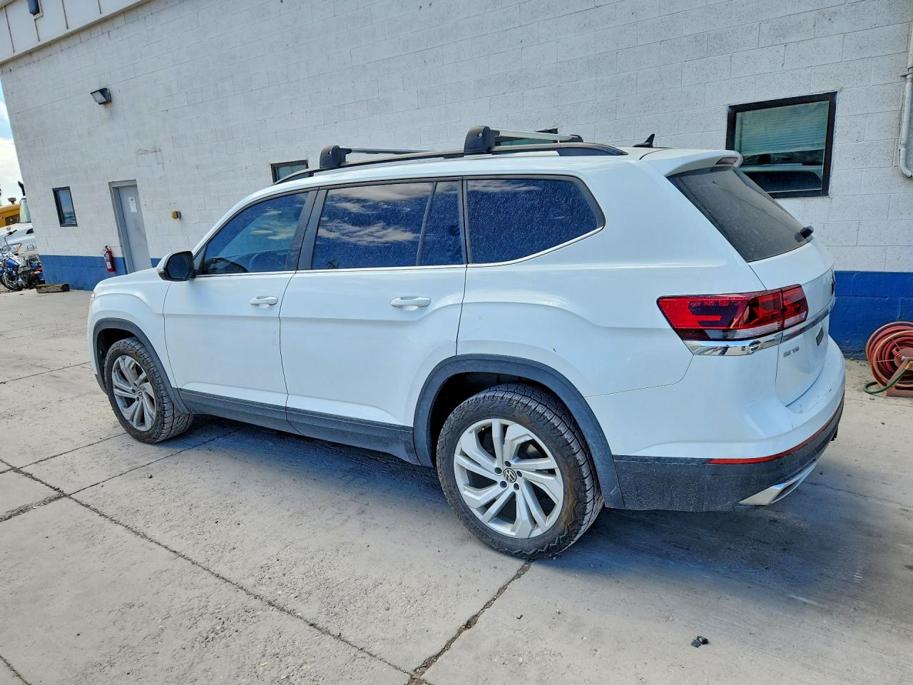 2021 Volkswagen Atlas Se White vin: 1V2KR2CA3MC519304