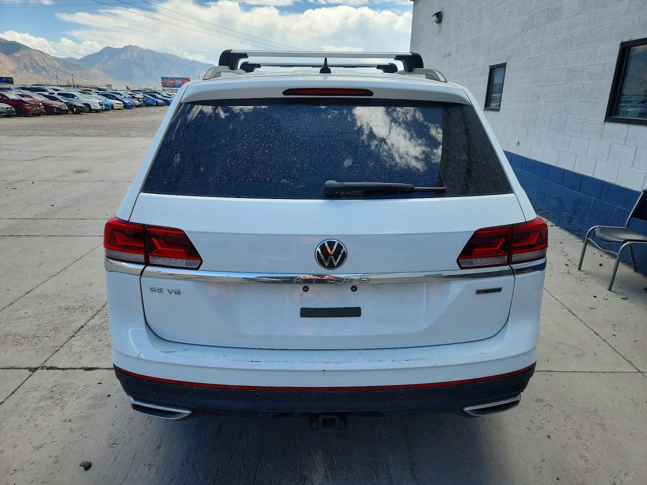 2021 Volkswagen Atlas Se White vin: 1V2KR2CA3MC519304