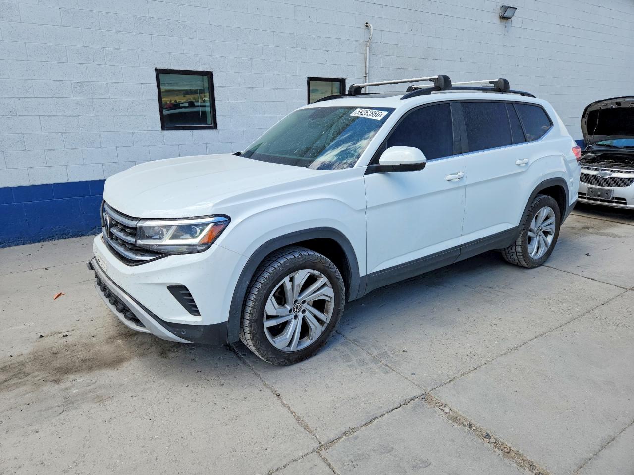 2021 Volkswagen Atlas Se Белый vin: 1V2KR2CA3MC519304