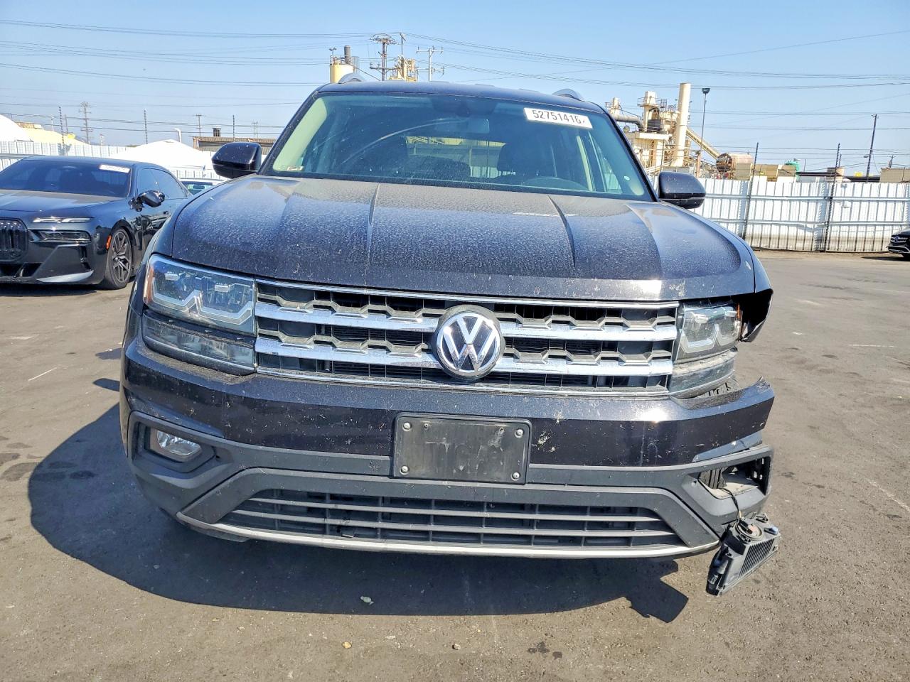 2018 Volkswagen Atlas Se Black vin: 1V2KR2CA4JC574999