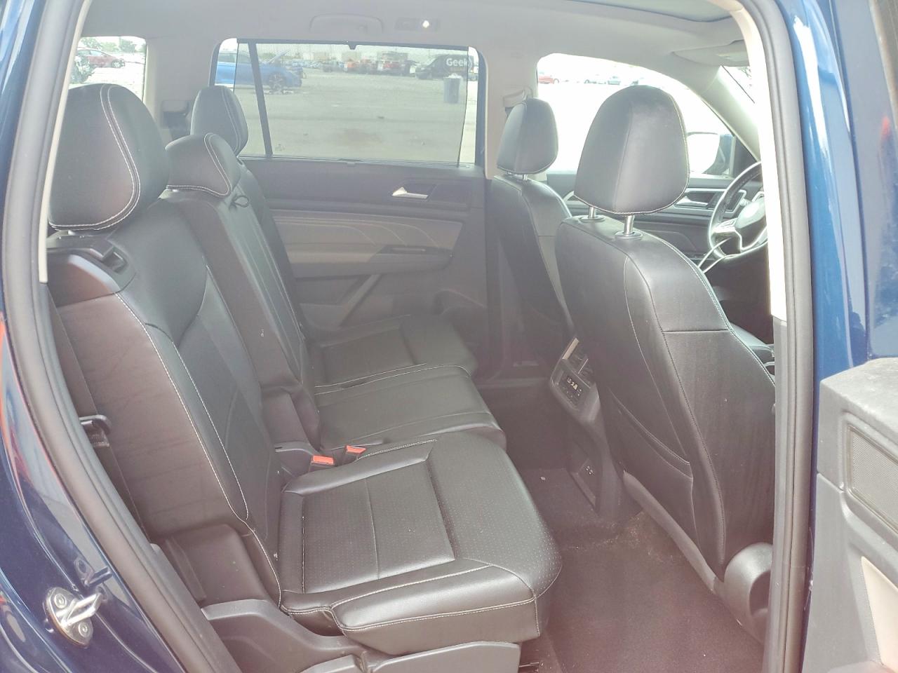 2021 Volkswagen Atlas Se Blue vin: 1V2KR2CA4MC603115