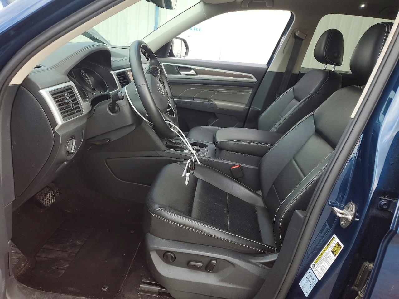 2021 Volkswagen Atlas Se Blue vin: 1V2KR2CA4MC603115