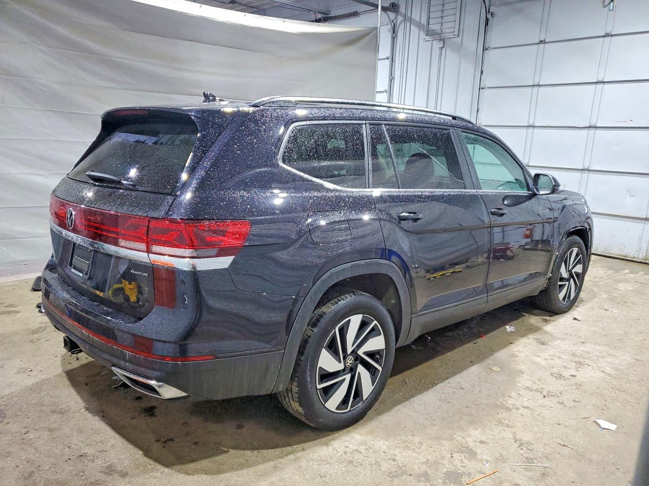 2025 Volkswagen Atlas Se Black vin: 1V2KR2CA4SC559954