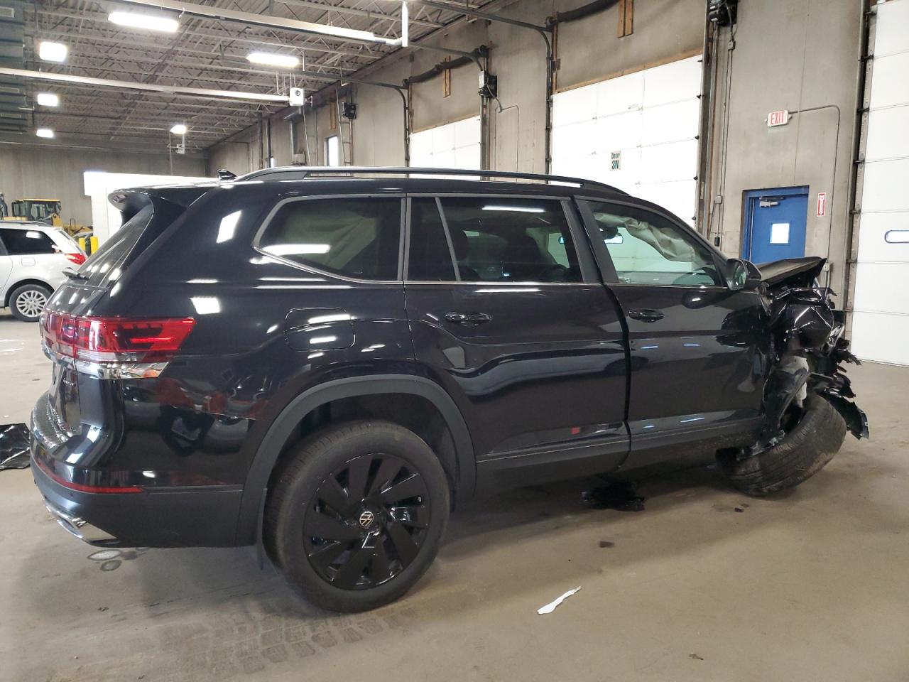 2025 Volkswagen Atlas Se Black vin: 1V2KR2CA9SC510121